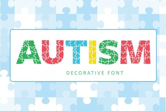 Autism: A Puzzle-Piece Font for Creative, Awareness-Driven Design