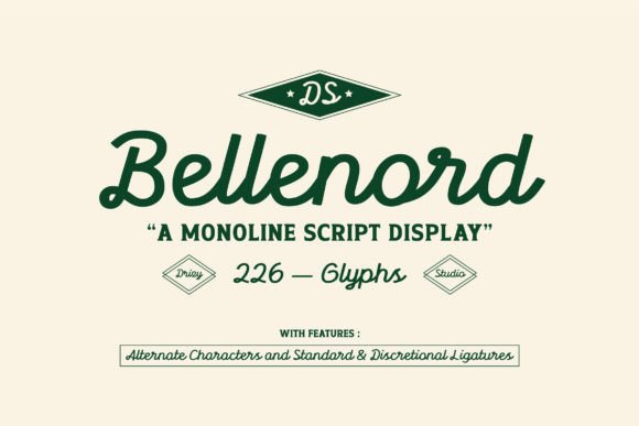 Bellenord: Capturing Golf's Timeless Elegance in Every Letter