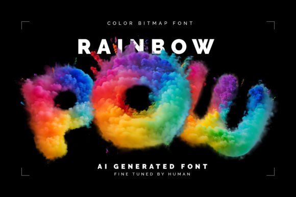 Bring Explosive Color to Your Projects with Rainbow Pow