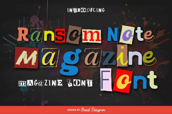 Crafting Chaos: The Visual Power of Ransom Note Magazine