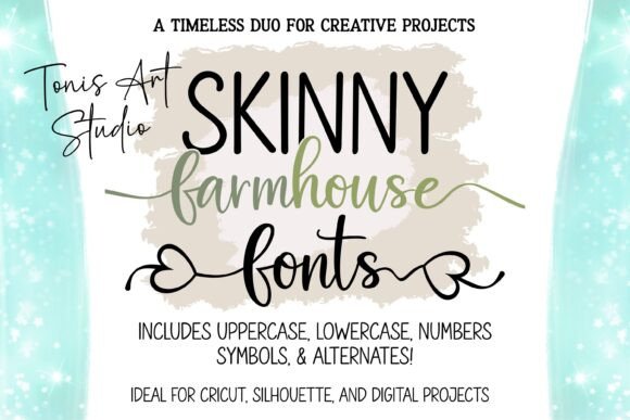 Farmhouse Script & Skinny Farmhouse: Your New Font Duo
