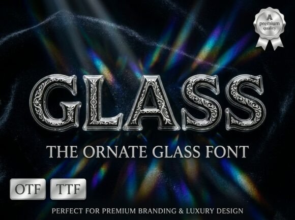 Glass: A Typeface of Light and Luxury