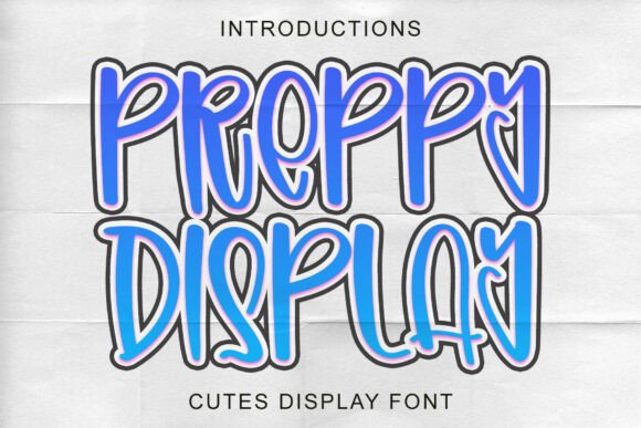 Infuse Your Designs with Playful Energy Using Preppy Display