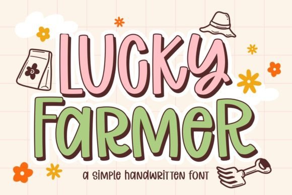Lucky Farmer: A Handwritten Font with Country Charm