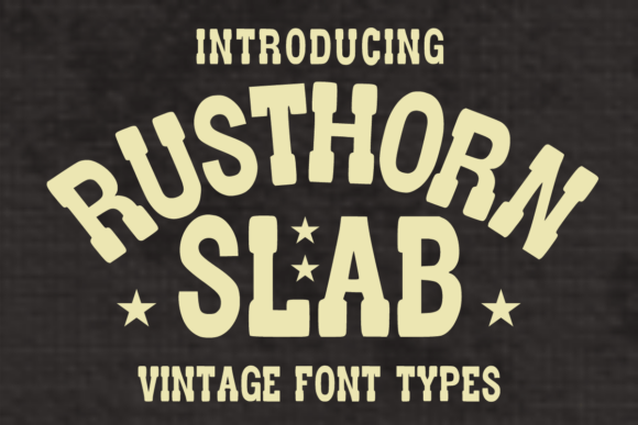 Rusthorn Slab: The Font That Blends Vintage Charm with Athletic Edge