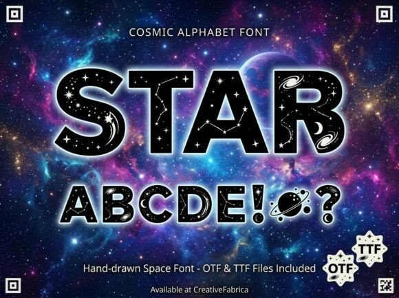 Star: Where Cosmic Wonder Meets Modern Typography